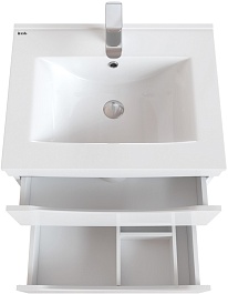 Iddis Тумба под раковину Cloud 60 подвесная белая – фотография-4